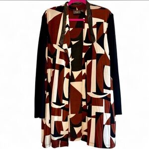 Traveler’s by Chico’s geometric cardigan